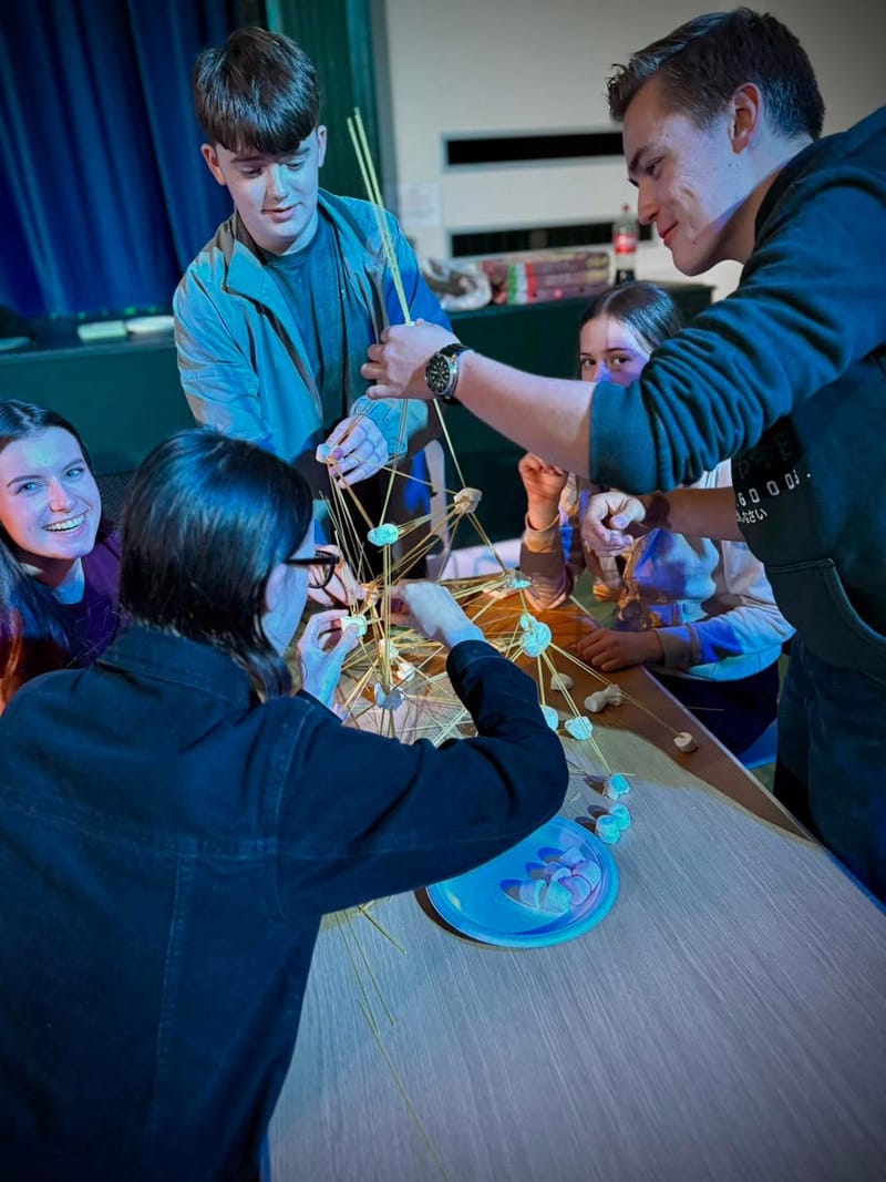 ROOT 66 spaghetti tower challenge